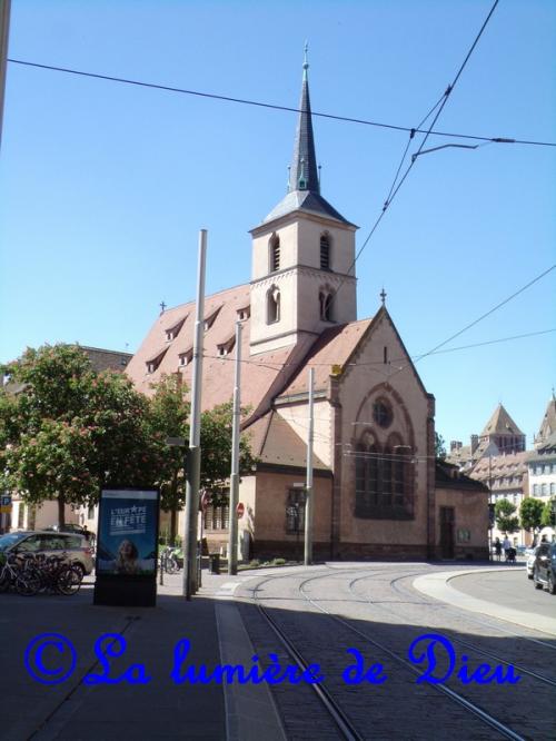 Strasbourg, l'église Saint Thomas