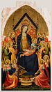 Gherardo Starnina (Master of the Bambino Vispo) (Italian (Florentine), active 1378 - about 1413) - Madonna and Child with Musical Angels - Google Art Project.jpg