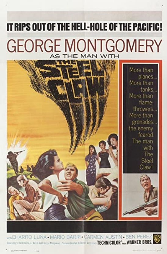 THE STEEL CLAW BOX OFFICE USA 1961