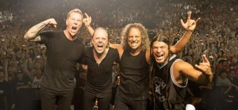 METALLICA - Concerts en France en 2017 / 2018