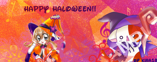 Affreuse bannière haloween
