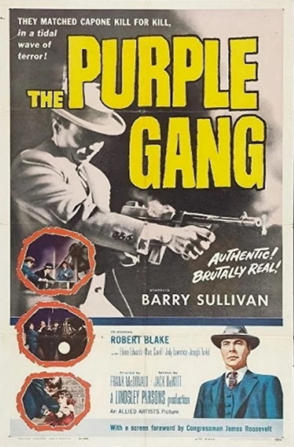 The purple gang, Frank McDonald, 1959
