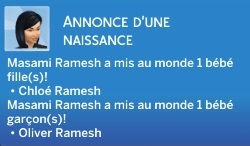 Semaine 2 (S1) - Quartier San Myshuno - Foyer Feng