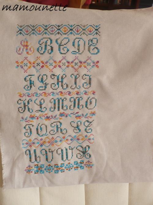 SAL Sampler maison grille 9/12