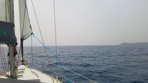 Le balcon posé sur la mer (6) entre Kάραβος et Κέα