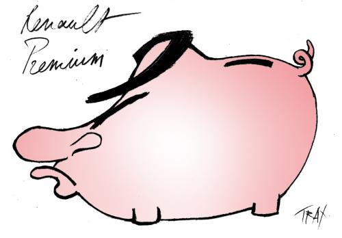 Carlos Ghosn, PDG de Renault, a triplé son salaire (7,2M€) en un an