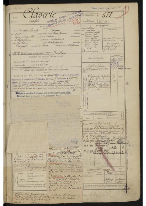 Adolphe CLAVERIE