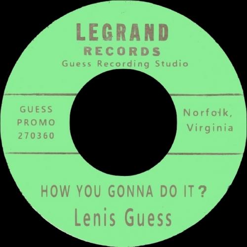 Lenis Guess : CD " The Story Of Lenis Guess " Tramp Records TRCD-9033 [ GE ]