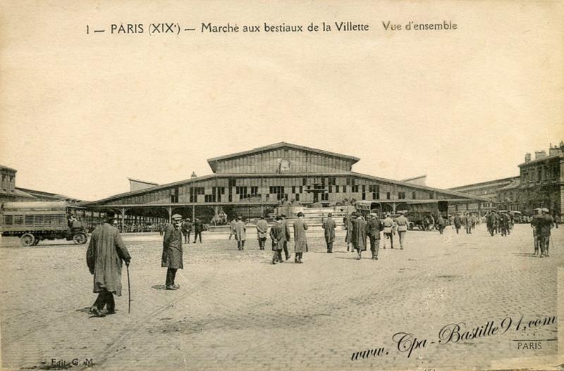 La Grande Halle de la Villette, anciennement "Halle aux boeufs"