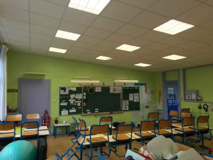 Les murs de la classe 