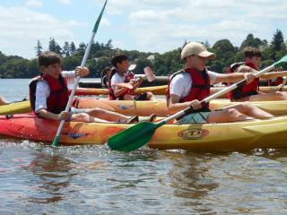 Sortie scolaire au Lac aux duc de Ploërmel