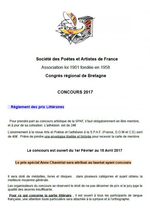 CONCOURS EN BRETAGNE