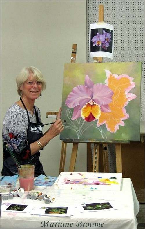 Peinture de : Mariane Broome