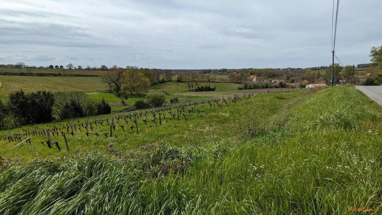 à la maison en Avril 