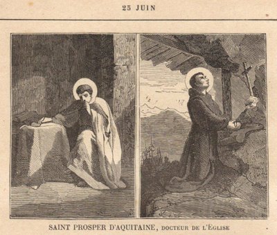 Saint Prosper d'Aquitaine. Théologien laïc († v. 460)