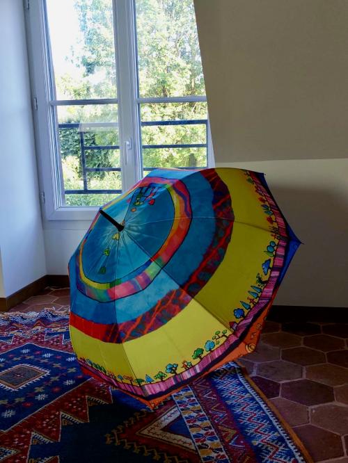 Parapluies à l'intérieur... 