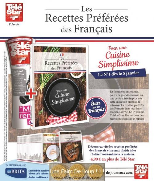 Collection " Les recettes préférées des français "