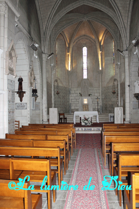 Pellevoisin, l'église Saint Pierre et Saint Paul