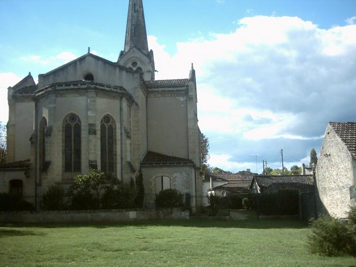 L'Eglise Saint-Martin de Villandraut(gironde)
