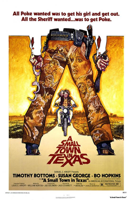 A SMALL TOWN IN TEXAS  BOX OFFICE USA 1976