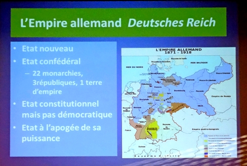 "L'Europe de 1914" une conférence de Robert Fries pour l'Association Culturelle Châtillonnaise