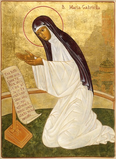 Bienheureuse Marie-Gabrielle Sagheddu, religieuse au monastère de Grottaferrata († 1939)