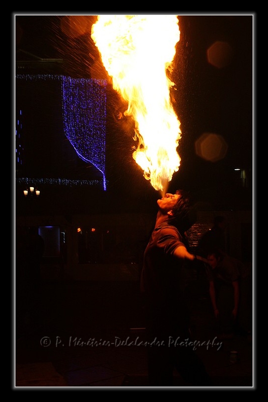 Cracheur de feu...