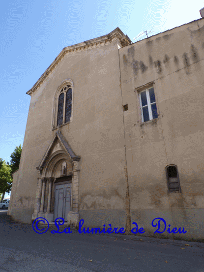 Les Mées, l'église Notre-Dame de l'Olivier