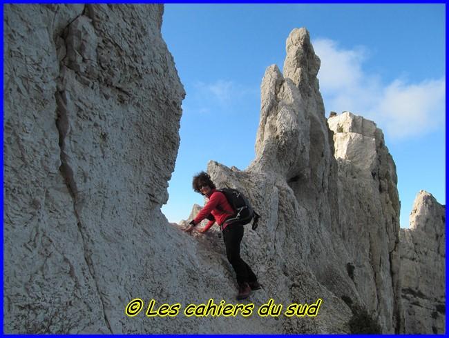 Calanques, le pas de la demi Lune et les 3 arches