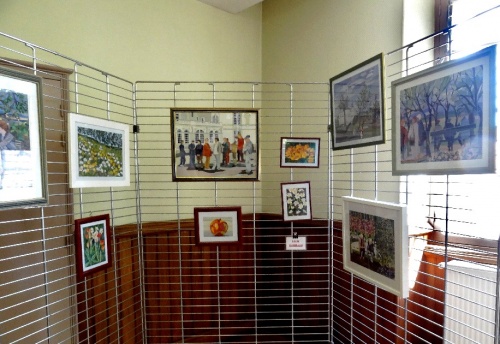 Exposition de peintures à la Mairie de Montigny sur aube