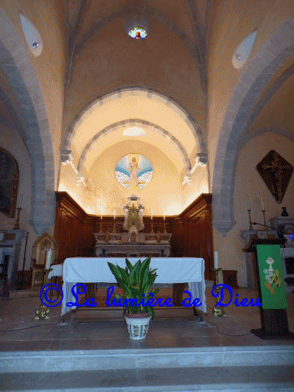 La Roquebrussanne, l'église Saint Sauveur