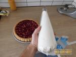 Financier fruits rouges & ganache chocolat blanc