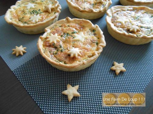 Quiche au fromage frais et ciboulette