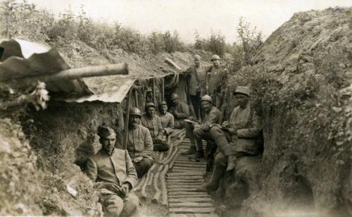 La guerre des tranchées