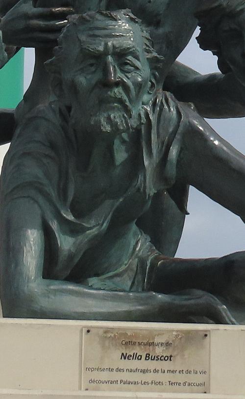 une sculpture à Palavas les Flots