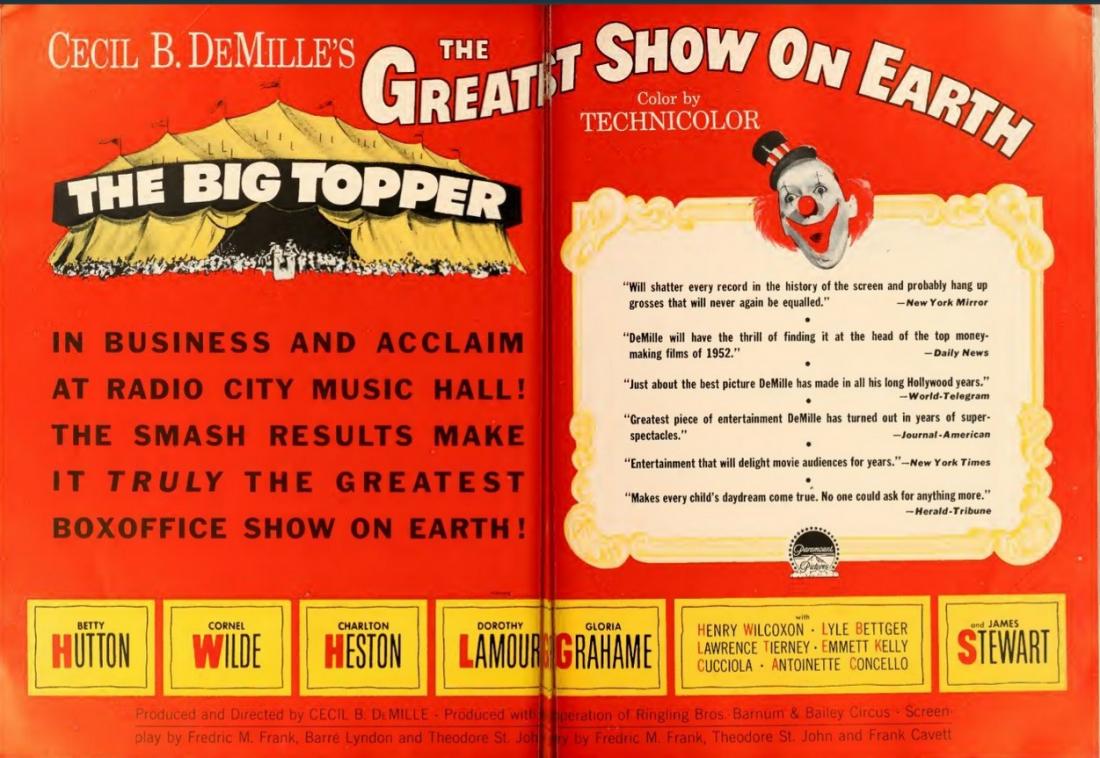 BOX OFFICE USA DU 9 JANVIER 1952 AU 15 JANVIER 1952