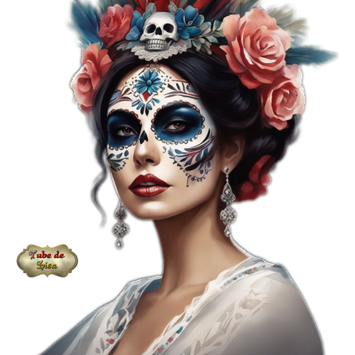 Halloween sugar skull 10