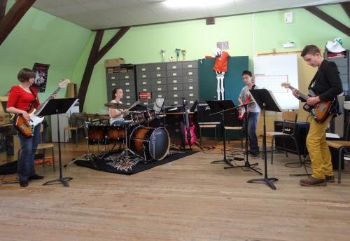 Audition 2013 de guitares électriques, à l'Ecole Municipale de Musique de Châtillon sur Seine