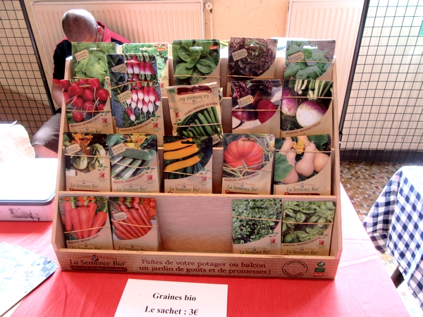 "La 20ème foire aux graines, Jardin et Nature" a eu  lieu le 20 mai 2018 à Recey sur Ource