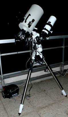 Intes Micro M603 prêt pour l'astrophotographie