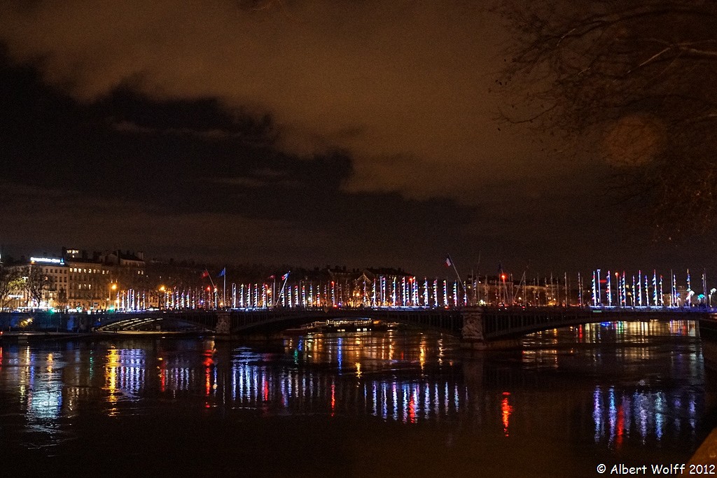 Lyon ou la symphonie des couleurs : Pont Lafayette