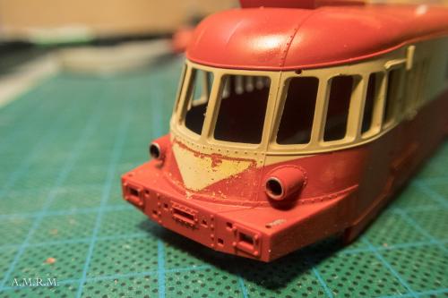 Construction d'un autorail ADP sur base Electrotren