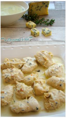 POULET AU PAVÉ BLEU