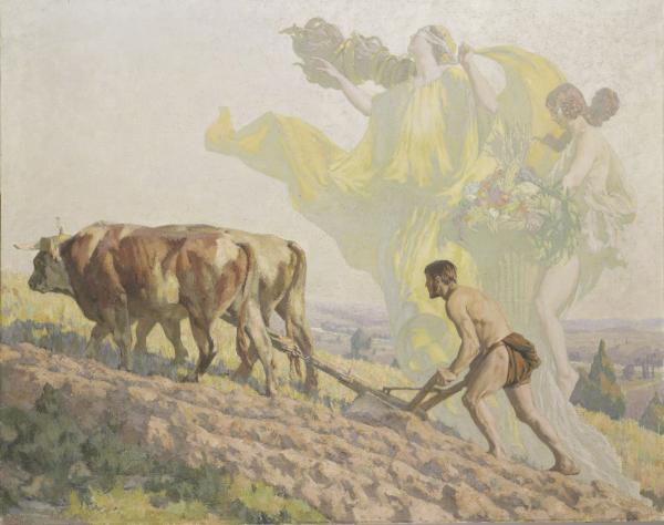 Samedi - Le tableau du samedi : Fresque allégorique de Ducos-Delahaille