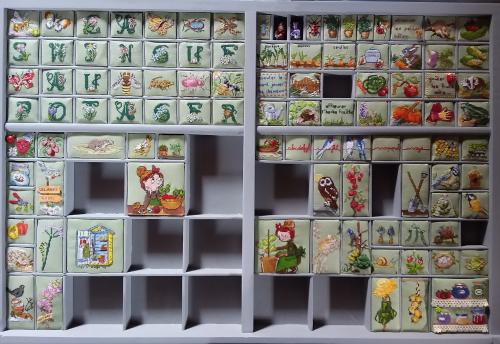 Casier d’imprimeur, vue d’ensemble