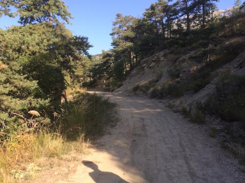 Vers Chatillon le désert