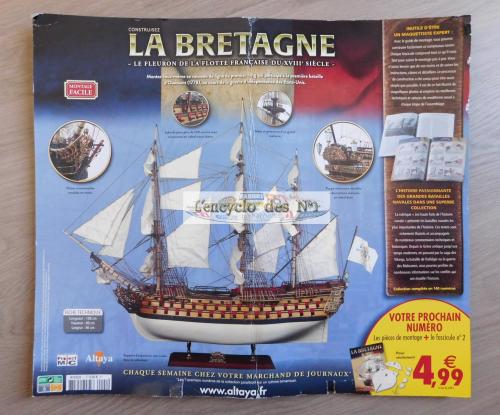 N° 1 Construisez le bateau la Bretagne - Lancement