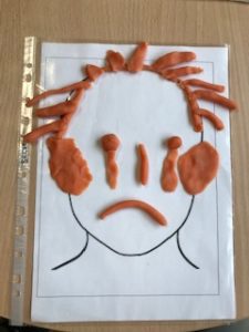 Les parties du visage