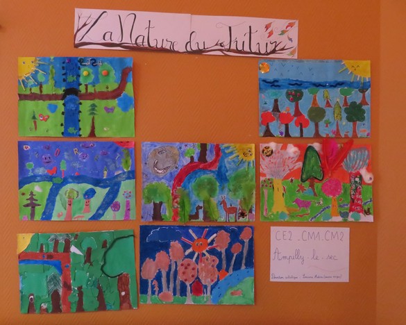 Au Salon d'Automne de Chamesson en 2024, 35 peintres ont présenté 165 tableaux, tous plus beaux les uns que les autres !