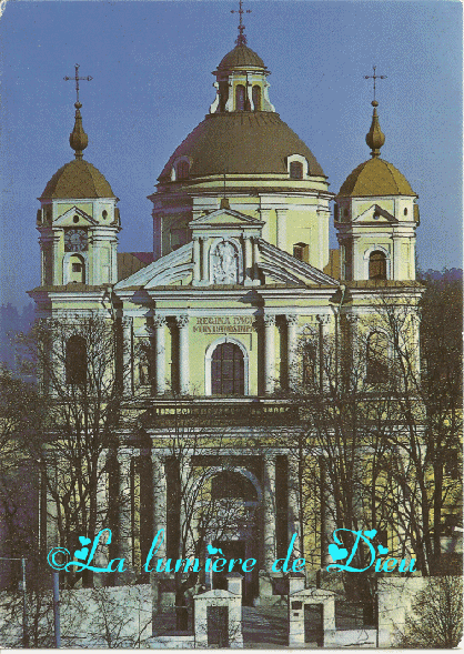 Vilnius, l'église Saint Pierre et Saint Paul